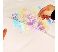 Personalised Iron On Heat Transfers for T Shirts Reflective & Glow in The Dark, Custom Leavers Dtf Transfer School Bags, Jackets, Iron On Decals High Visibility, Security, Washable, Ready to Press