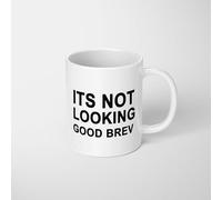 Personalised It’s Not Looking Good Brev Mug Funny Meme Quote Coffee Cup Magic Heat Changing Mug Ceramic Drinkware Gift Optional Coaster