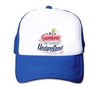Personalised It's a Your Surname Thing - Any Family Name Premium Present Gift Birthday/Christmas Funny Adjustable Mesh Baseball Cap-Trucker Hat. (Royal Blue)