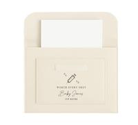 Personalised IVF Document Folder | Worth Every Shot IVF Notes A4 Organiser | Fertility Treatment Paperwork File | Cream Felt Folder with Velcro | Custom Baby Name