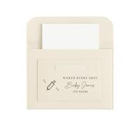 Personalised IVF Document Folder | Worth Every Shot IVF Notes Organiser A4 | Fertility Treatment Paperwork File | Felt Medical Folder with Velcro | Custom Baby Name