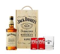 Personalised Jack Daniels Tennessee Honey Whiskey Gift Set with JD Glass & Coca-Cola - Alcohol Gifts For Him, Birthday Gifts for Men, Mens Valentines Gifts, Boyfriend Gifts, Mens Gifts, Gifts for Him