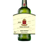 Personalised Jameson Triple Distilled Blended Irish Whiskey Custom Label Bottle 70cl / 700ml
