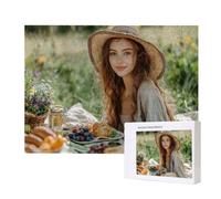 Personalised Jigsaw, Personalised Jigsaw Puzzles 1000/1500/2000/3000/4000/5000/6000 piece with your own Picture, Custom Photo Puzzle Wooden for Adult, Family, Friend, Graduate Gift (1000 PCS) a-208