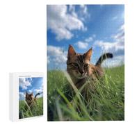 Personalised Jigsaw, Personalised Jigsaw Puzzles 300 Pieces for Adults, Custom Puzzle with Your Own Photo, Wooden Puzzle Gifts Wedding, Birthday, Valentine's Day, Graduation, Birthday, Pet (300) Z-11