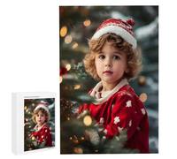 Personalised Jigsaw, Personalised Jigsaw Puzzles 300 Pieces for Adults, Custom Puzzle with Your Own Photo, Wooden Puzzle Gifts Wedding, Birthday, Valentine's Day, Graduation, Birthday, Pet (300) Z-28