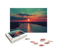 Personalised Jigsaw Puzzles 1000/1500/2000/3000/4000/5000 Piece Custom Jigsaw Puzzle for Adults Customized Wooden Puzzles with Picture Personalized Jigsaw with Photo Gifts for Family, Friends, X-208