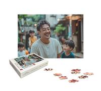 Personalised Jigsaw Puzzles 1000/1500/2000/3000/4000/5000 Piece Custom Jigsaw Puzzle for Adults Customized Wooden Puzzles with Picture Personalized Jigsaw with Photo Gifts for Family, Friends, X-194