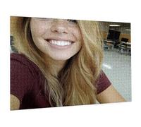 Personalised Jigsaw Puzzles for Adults 1000/1500/3000/5000 Piece Custom Puzzle From Photos, Customized Wood Puzzles with Photo, Customized Gifts for Family,Friend,Christmas, Valentine's Day C-1082