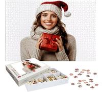 Personalised Jigsaw Puzzles for Adults 1000/1500/3000/5000 Piece Custom Puzzle From Photos, Customized Wood Puzzles with Photo, Personalised Gifts for Family Pet Birthday Christmas Halloween h-747