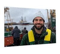 Personalised Jigsaw Puzzles for Adults 1000/1500/3000/5000 Piece Custom Puzzle From Photos, Customized Wood Puzzles with Photo, Customized Gifts for Family,Friend,Christmas, Valentine's Day C-1328