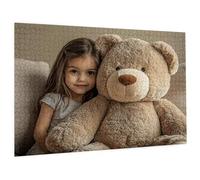 Personalised Jigsaw Puzzles for Adults 1000/1500/3000/5000 Piece Custom Puzzle From Photos, Customized Wood Puzzles with Photo, Customized Gifts for Family,Friend,Christmas, Valentine's Day C-822