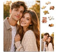 Personalised Jigsaw Puzzles for Adults 1000/500/300/200/70/35 Pieces,Custom Photo Jigsaw,Unique Personalised Puzzle for Family,Friend,Pet,Graduation,Wedding,Birthday Gift,Valentine’s Day