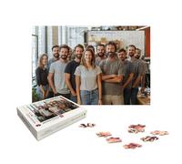 Personalised Jigsaw Puzzles for Adults 1000, Personalised Jigsaw Puzzles for Adults with Photo, Wooden Custom Puzzle with Gift Box, Create Your Own Photo, Gifts for Family, Friend, Christmas, X-827