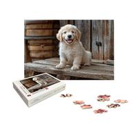 Personalised Jigsaw Puzzles for Adults 2000, Personalised Jigsaw Puzzles for Adults with Photo, Wooden Custom Puzzle with Gift Box, Create Your Own Photo, Gifts for Family, Friend, Christmas, X-241