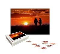 Personalised Jigsaw Puzzles for Adults 2000, Personalised Jigsaw Puzzles for Adults with Photo, Wooden Custom Puzzle with Gift Box, Create Your Own Photo, Gifts for Family, Friend, Christmas, X-129