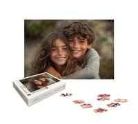 Personalised Jigsaw Puzzles for Adults 3000, Personalised Jigsaw Puzzles for Adults with Photo, Wooden Custom Puzzle with Gift Box, Create Your Own Photo, Gifts for Family, Friend, Christmas, X-1012