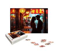 Personalised Jigsaw Puzzles for Adults 5000, Personalised Jigsaw Puzzles for Adults with Photo, Wooden Custom Puzzle with Gift Box, Create Your Own Photo, Gifts for Family, Friend, Christmas, X-1266