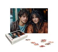 Personalised Jigsaw Puzzles for Adults 5000, Personalised Jigsaw Puzzles for Adults with Photo, Wooden Custom Puzzle with Gift Box, Create Your Own Photo, Gifts for Family, Friend, Christmas, X-664