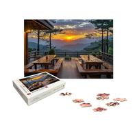 Personalised Jigsaw Puzzles for Adults 5000, Personalised Jigsaw Puzzles for Adults with Photo, Wooden Custom Puzzle with Gift Box, Create Your Own Photo, Gifts for Family, Friend, Christmas, X-426