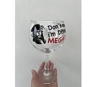 Personalised Johnny Depp mega Pint Large Balloon Gin/Pint Glasses