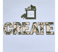 Personalised Jungle Name Sign - Wooden Nursery Wall Decor, Custom Baby Name Letters, Safari Animal Theme, Kids Bedroom