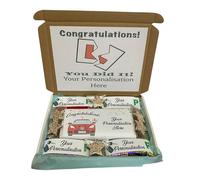 Personalised Just Passed Driving Test Gift Box.