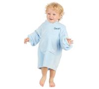Personalised Kids Hoodie Bear Ear Oversized Blanket Hoody Soft Warm Sweatshirt (Light Blue Bear Ear Hoodie, 2-3 Years)