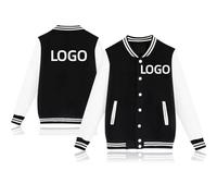 Personalised Kids Jackets for Girls and Boys Custom Baseball Coat by Yourselves Casual Photo/Text/Logo Printed Sweatshirt Color1,160