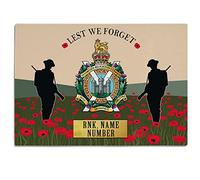 Personalised Kings Own Scottish Borderers Chopping Board Military Worktop Saver Gift VPCH14
