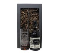 Personalised Kraken Black Spiced Rum Gift Set | Engraved Dimple Highball Tumbler & 35cl Kraken Rum 40% ABV | Laser Engraved Birthday, Christmas & Anniversary | 18+ (Presentation Gift Box)