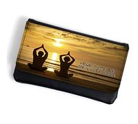 Personalised Ladies Tobacco Pouch Yoga Rolling Cigarette Baccy Case Wallet Pretty Relaxing Smoking Gift SH052