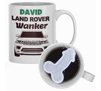 Personalised Land Rover Driver Gift Mug - Sarcastic Range Rover Joke for Husband Boyfriend Mate Or Partner, Funny Car Birthday Present Secret Santa Cup 10oz - Land Rover Mug with Free Novelty Teabag