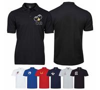 Personalised Lawn Bowls Polo T-Shirt for Men - Custom Bowls Tee Style
