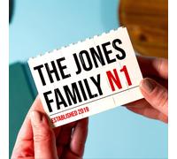 Personalised LEGO Street Sign Photo Block Puzzle