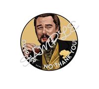 Personalised Leo Meme from Django Unchained Edible Icing Sheet 7.5" Cake Topper