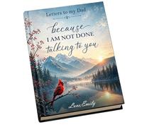 Personalised Letters To My Dad Journal,Hardcover Grief Notebook with Smooth Paper, Compact Size,For Grief Reflection & Bereavement, Lasting Family Keepsake,Custom Memorial Gift