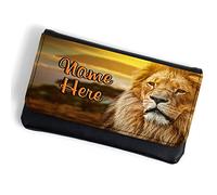 Personalised Lion King Tobacco Pouch Rolling Cigarette Baccy Case Wallet Smoking Gift ST335