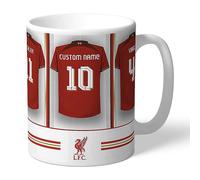 Personalised Liverpool Football Club Dressing Room Mug