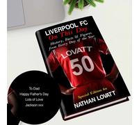 Personalised Liverpool On This Day - Father's Edition