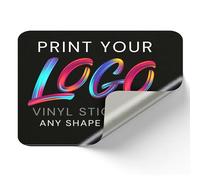 Personalised Logo Contour Cut Stickers - Custom Labels Business Decals Weather Proof Vehical Graphics Cut to Size Shape