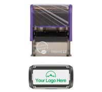 Personalised Logo Rubber Stamp Self Inking- SD4U Imprint 12 48 x 18mm - Logo Stamp