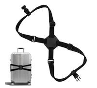 Personalised Luggage Straps for Suitcases, High Elastic Luggage Strap Bag Bungees for Add a Bag, Lockable Luggage Straps Handbag Strap Easy to Travel Suitcase Suitcase Accessories