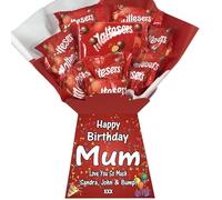 Personalised Luxury Chocolate Bouquet Hamper - Personalised Sweet Gift for Him or Her - Great Choice for Birthdays, Christmas or Any Occasion (Compatible With MALTESERS)