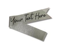 Personalised Luxury Glitter Sash - Any Text - Happy Birthday, Hen Party, Bride to Be, Baby Shower, Mummy to Be, 21st, 16th, 30th, 60th, 70th Birthday - Congratulations
