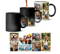 Personalised Magic Photo Mug - Custom Heat Changing Mug with Your Own Photo & Text - Colour Reveal Coffee Cup - Unique Gift for Birthdays, Christmas, Weddings - Premium Ceramic, 11oz, Surprise Effect