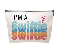 Personalised Make Up Bag Music Lover Gifts for Women Portable Makeup Zipper Cosmetic Bag Album Name Cosmetic Bag and Singer Tour Fans Gifts Toiletry Bag Makeup Bags for Mom Sisters Friends (Style 5)