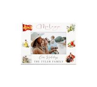 Personalised Malaga Spain Holidays Adventure Memory Photo Frame (Landscape)