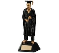 Personalised Male University Graduation Honours Award Trophy, Engraved - Enter Your Own Custom Text