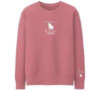 Personalised Mama Bear Sweatshirt Signature Puff Print Custom Child Names Year Of Birth Jumper for Mother's Day Birthday Mum Gift Idea, M, Dusty Pink